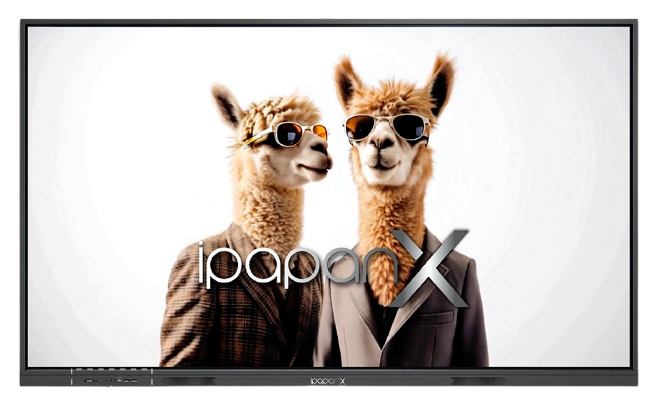 ipapanx interactive smart board, front view